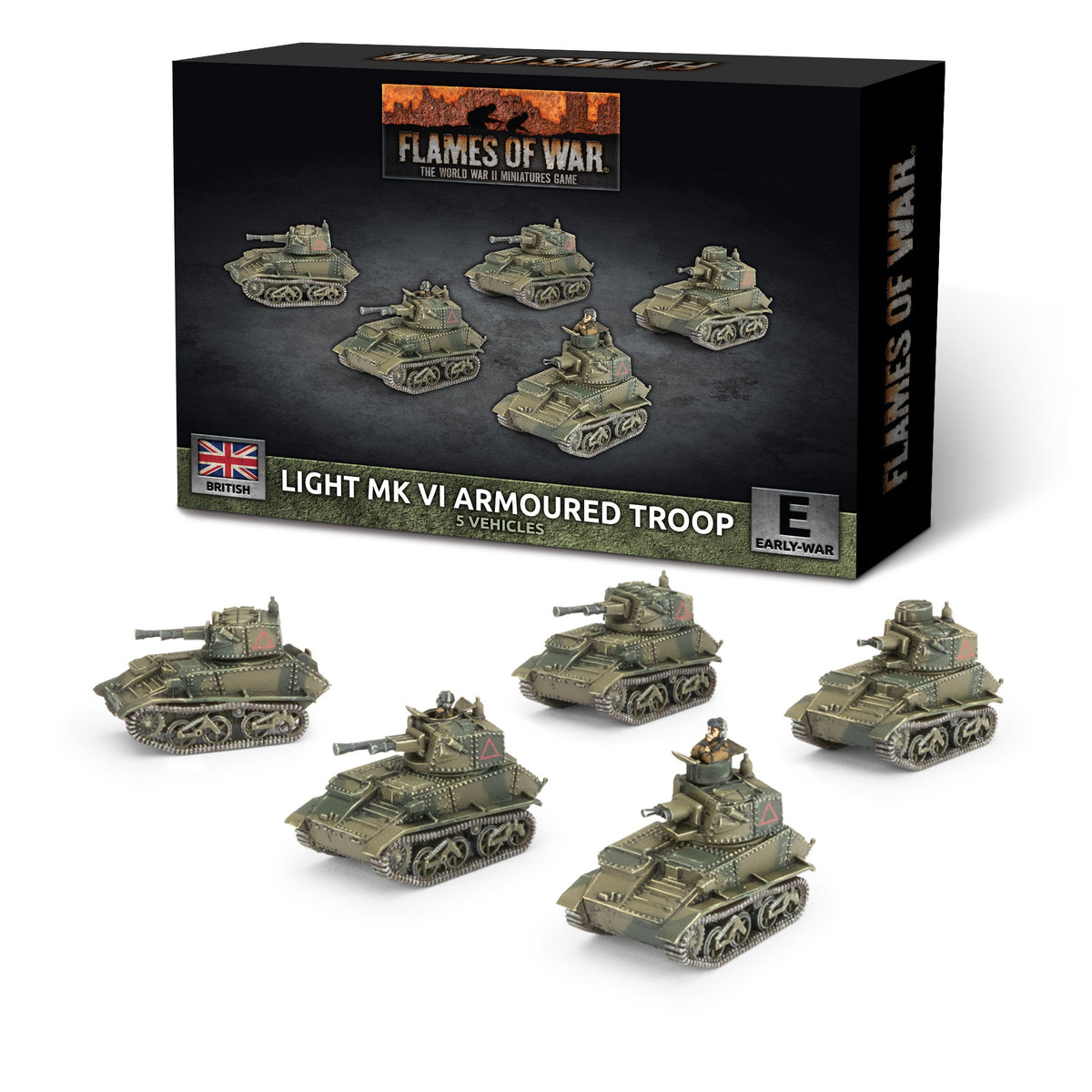 Flames Of War - British: Light Mk VI Armoured Troop