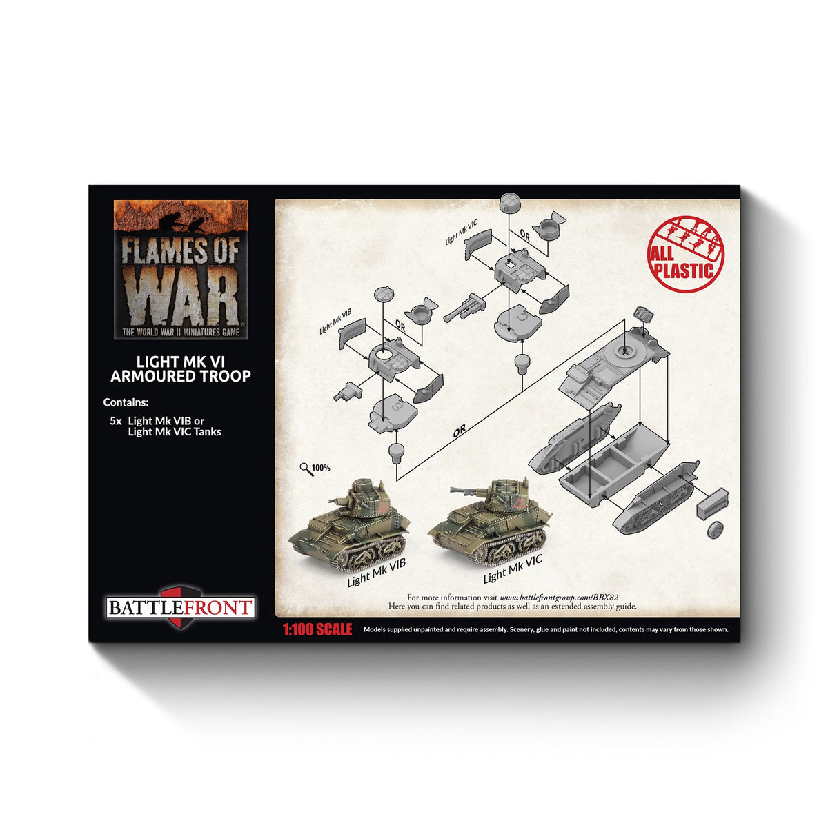 Flames Of War - British: Light Mk VI Armoured Troop