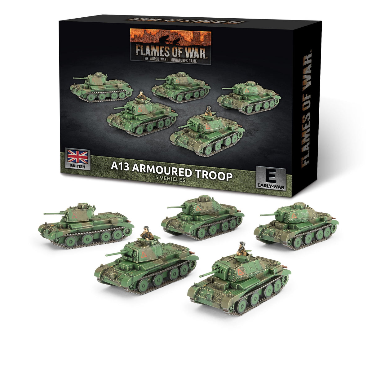Flames Of War - British: A13 Armoured Troop