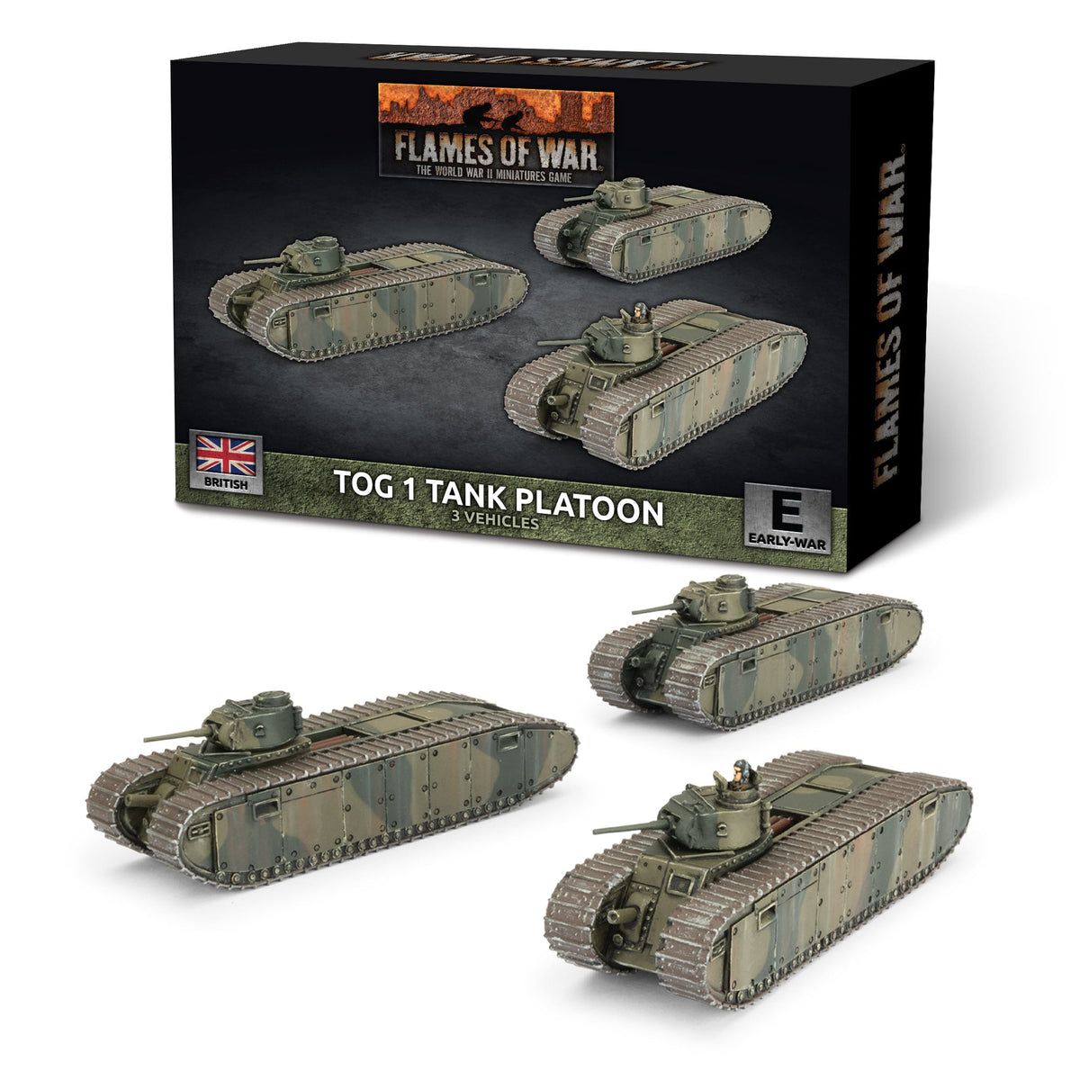 Flames Of War - British: TOG I Tank Platoon