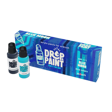 Scale 75 - Drop and Paints - Blue Moon Paint Set