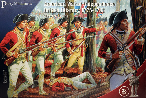Perry Miniatures - American War of Independence: British Infantry 1775-1783