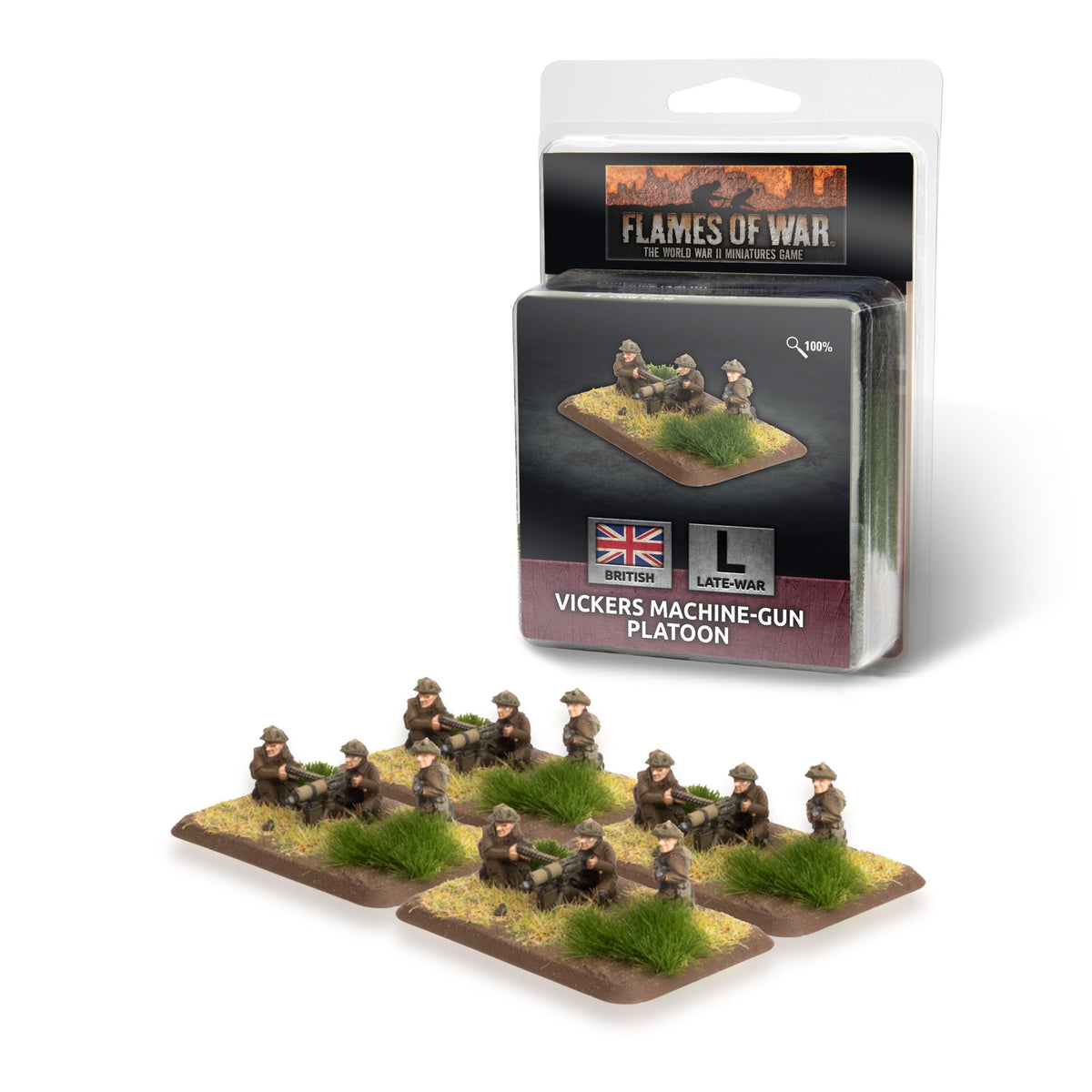 Flames Of War - British: Vickers Machine-Gun Platoon