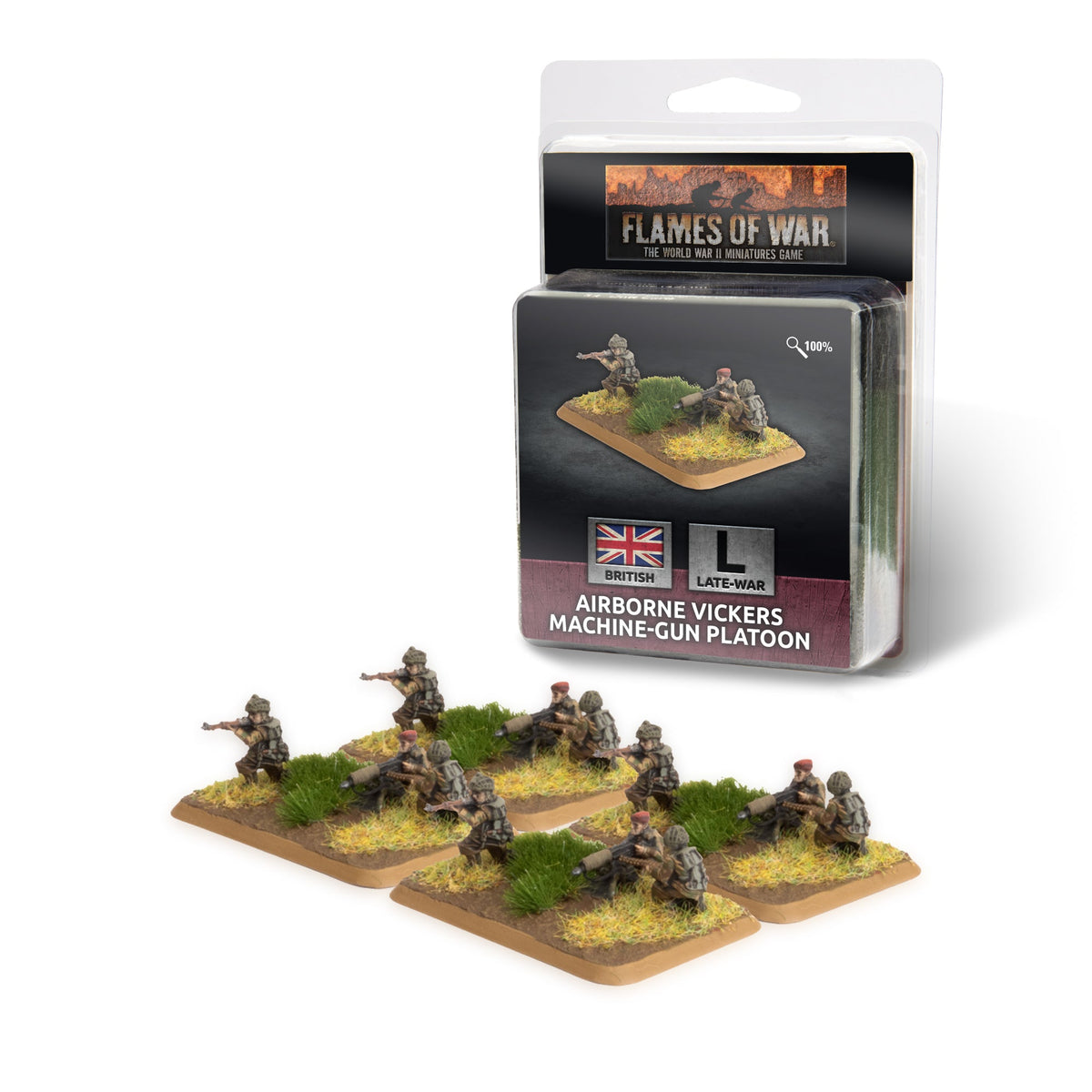 Flames Of War - British: Airborne Vickers Machine-Gun Platoon