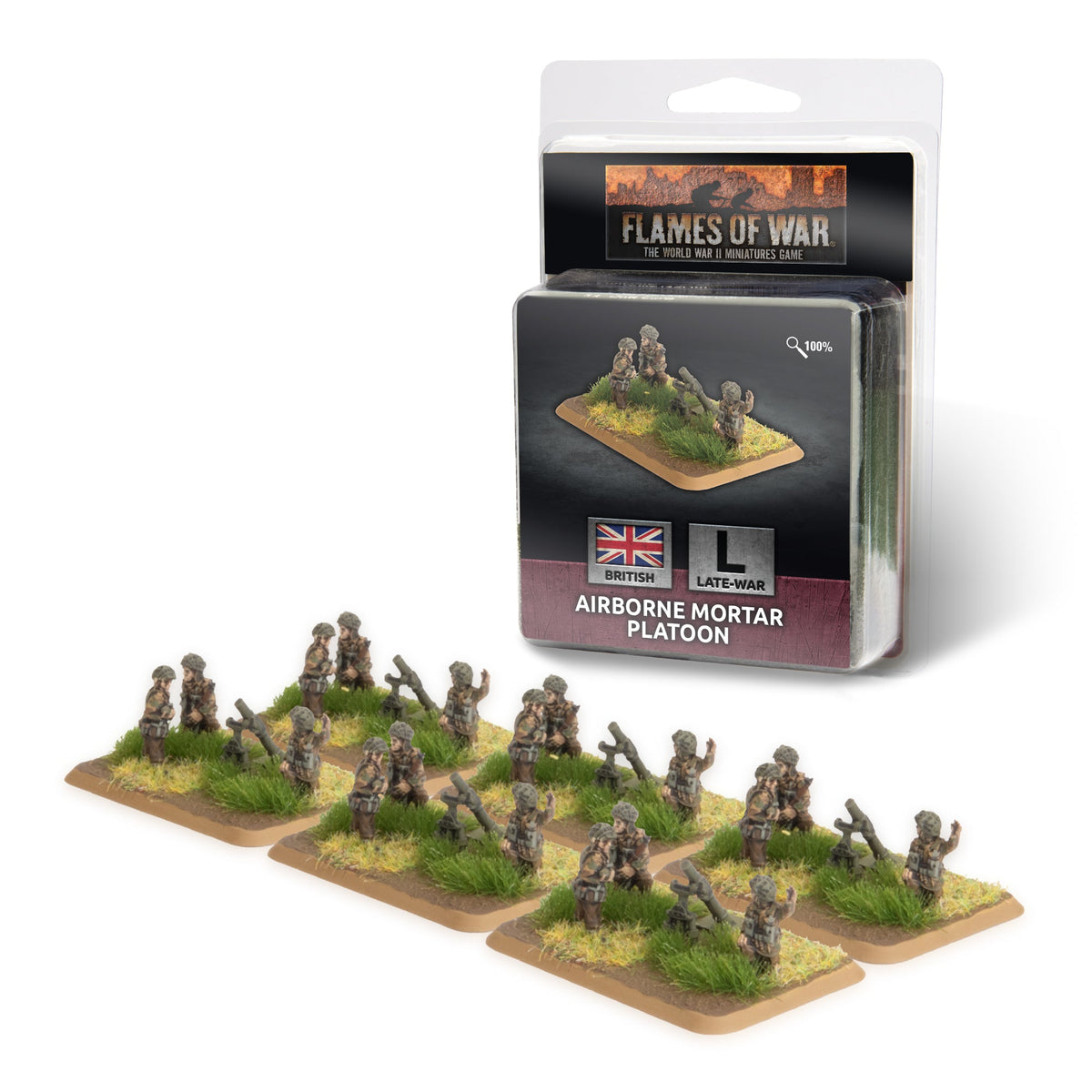 Flames Of War - British: Airborne Mortar Platoon