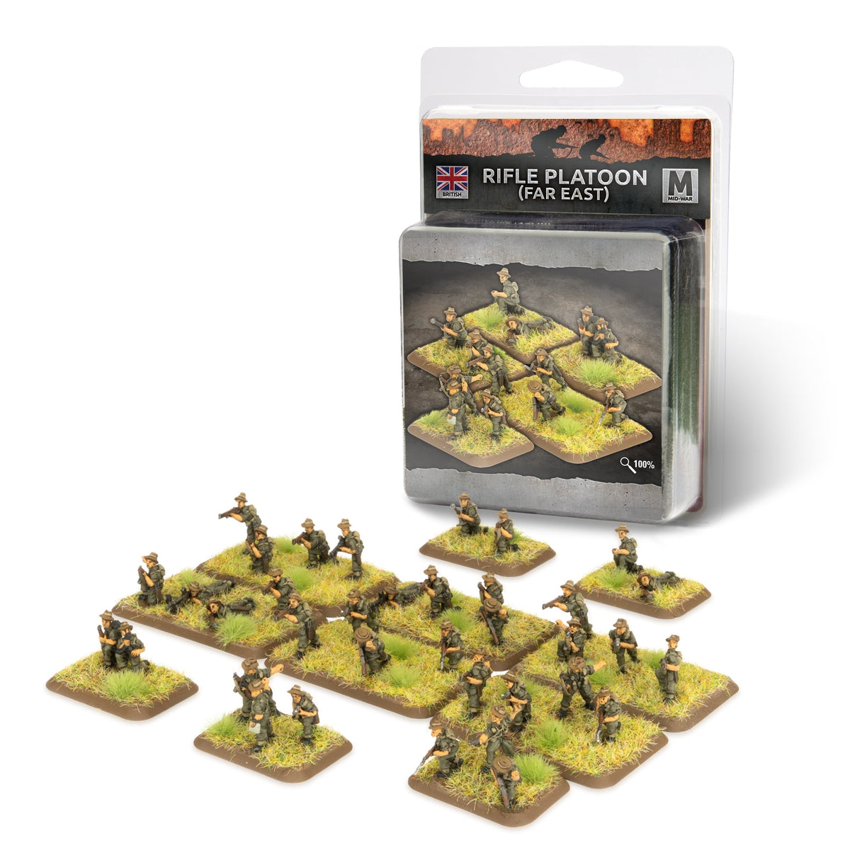 Flames Of War - British: Rifle Platoon (Far East)