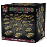 Flames Of War - British Starter Force: Desert Rats Squadron