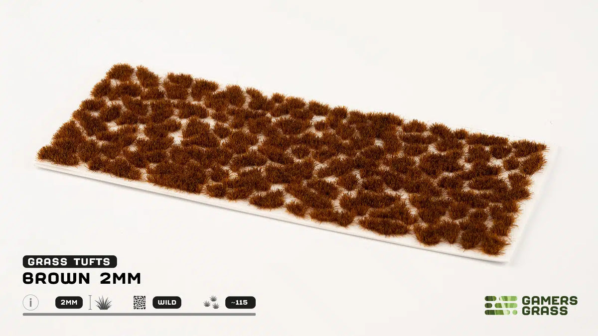 Gamers Grass - Brown (2mm)