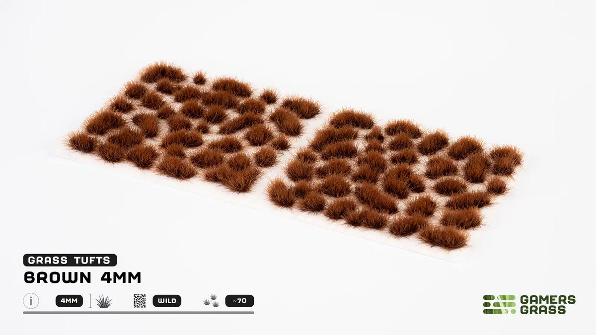 Gamers Grass - Brown (4mm)