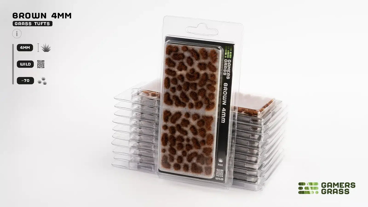 Gamers Grass - Brown (4mm)
