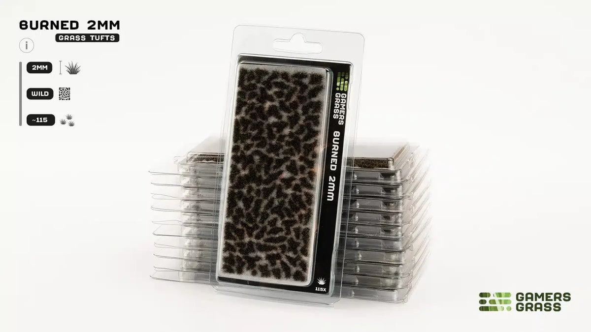 Gamers Grass - Burned (2mm)