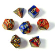 CHX 26429 Gemini Blue-Red/Gold 7-Die Set