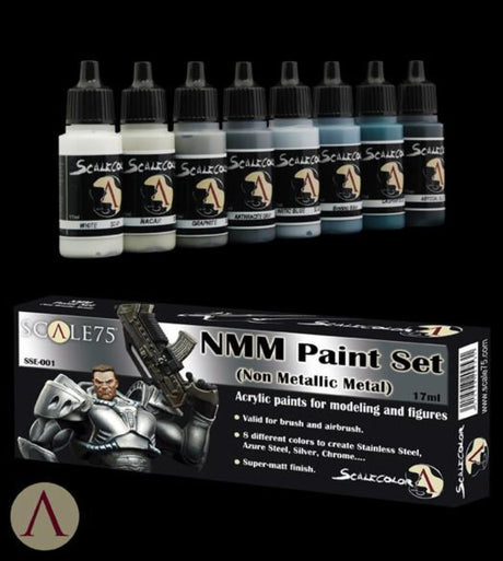 Scale 75 - Scalecolor - NMM Steel Paint Set