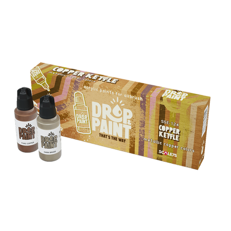Scale 75 - Drop and Paints - Copper Kettle Paint Set