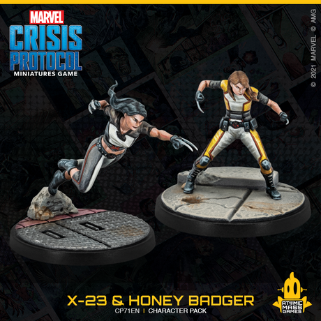 Marvel: Crisis Protocol – X-23 & Honey Badger