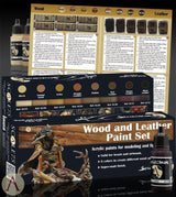Scale 75 - Scalecolor - Wood and Leather Paint Set