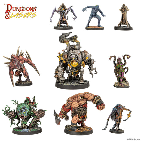 Dungeons & Lasers: Miniatures - Deuslair: Deceptive Encounters