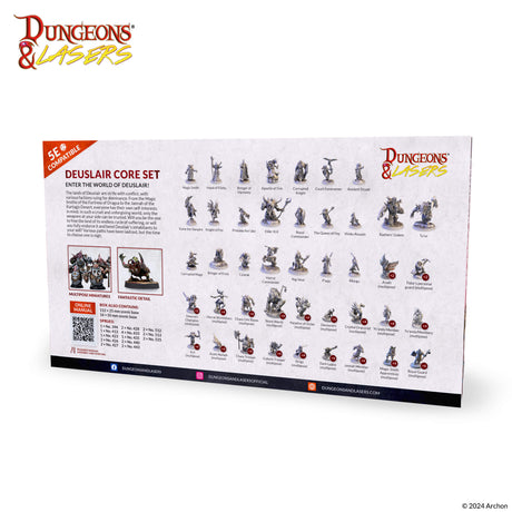 Dungeons & Lasers: Miniatures - Deuslair: Core Set