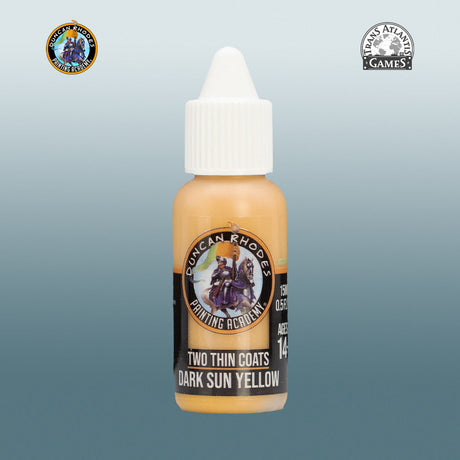 Two Thin Coats - Dark Sun Yellow 15ml