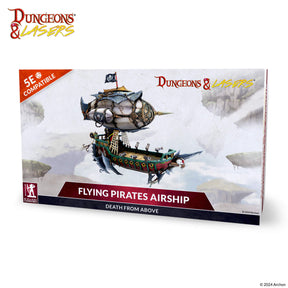 Dungeons & Lasers: Miniatures - Deuslair: Flying Pirates Airship
