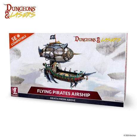 Dungeons & Lasers: Miniatures - Deuslair: Flying Pirates Airship