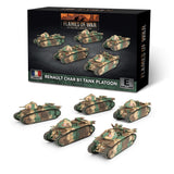 Flames Of War - French: Renault Char B1 Tank Platoon