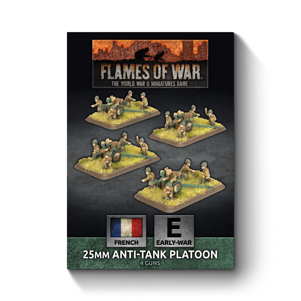 Flames Of War - French: 25mm Anti-tank Platoon