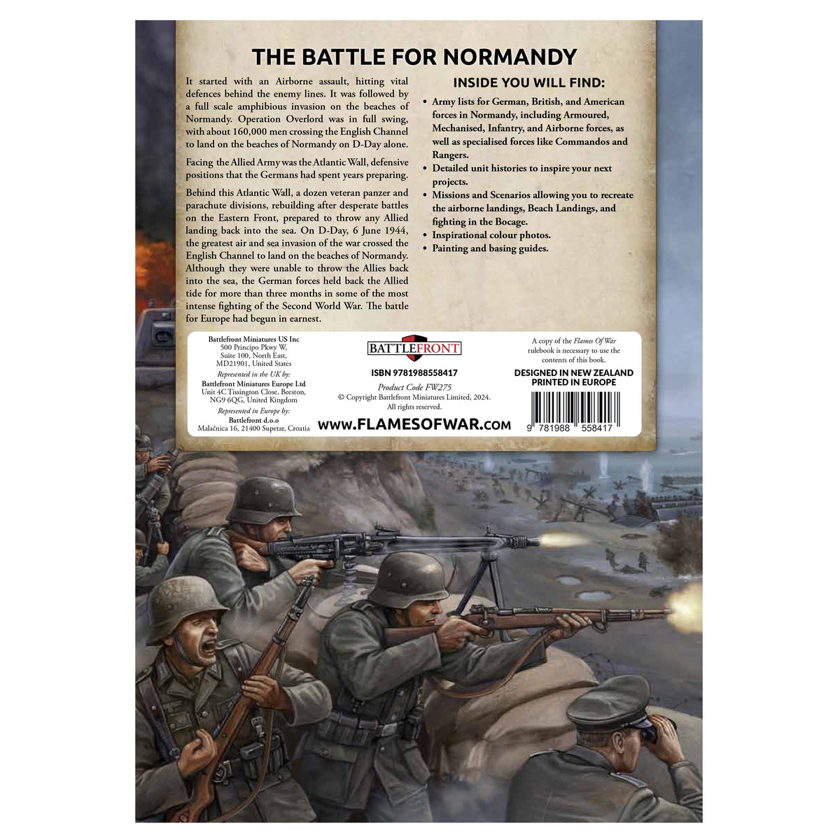 Flames Of War - D-Day: Forces in Normandy, 1944