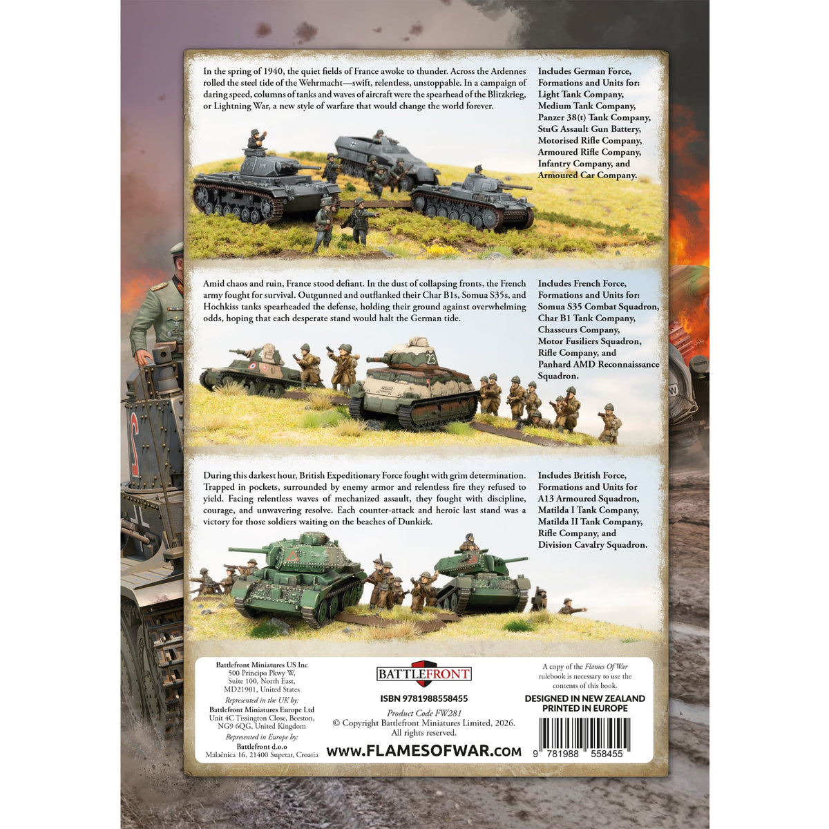 Flames Of War - Blitzkrieg: Invasion of France, 1940