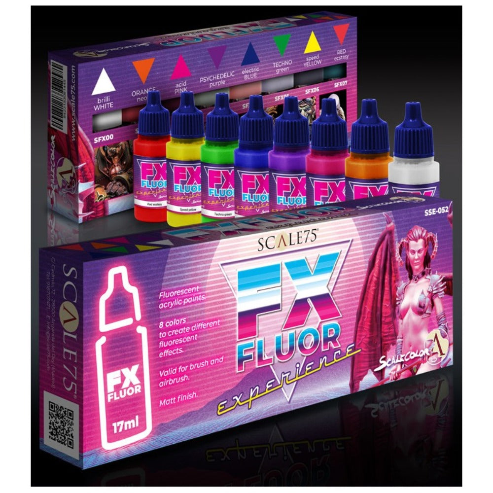 Scale 75 - Scalecolor - FX Fluor Experience Paint Set