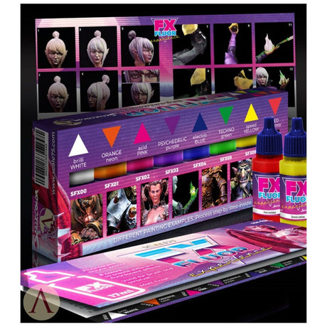 Scale 75 - Scalecolor - FX Fluor Experience Paint Set