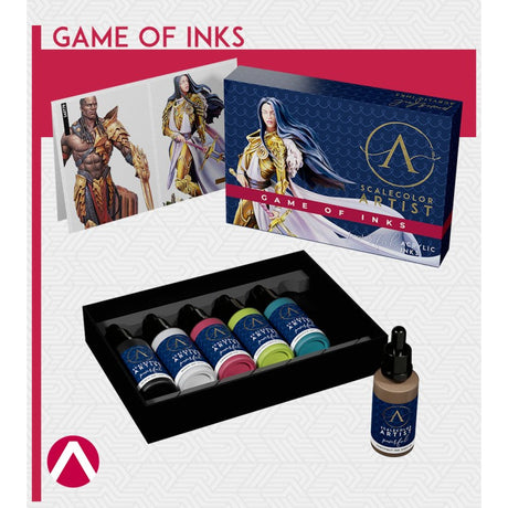 Scale 75 - Scalecolor Artist - Game of Inks Paint Set