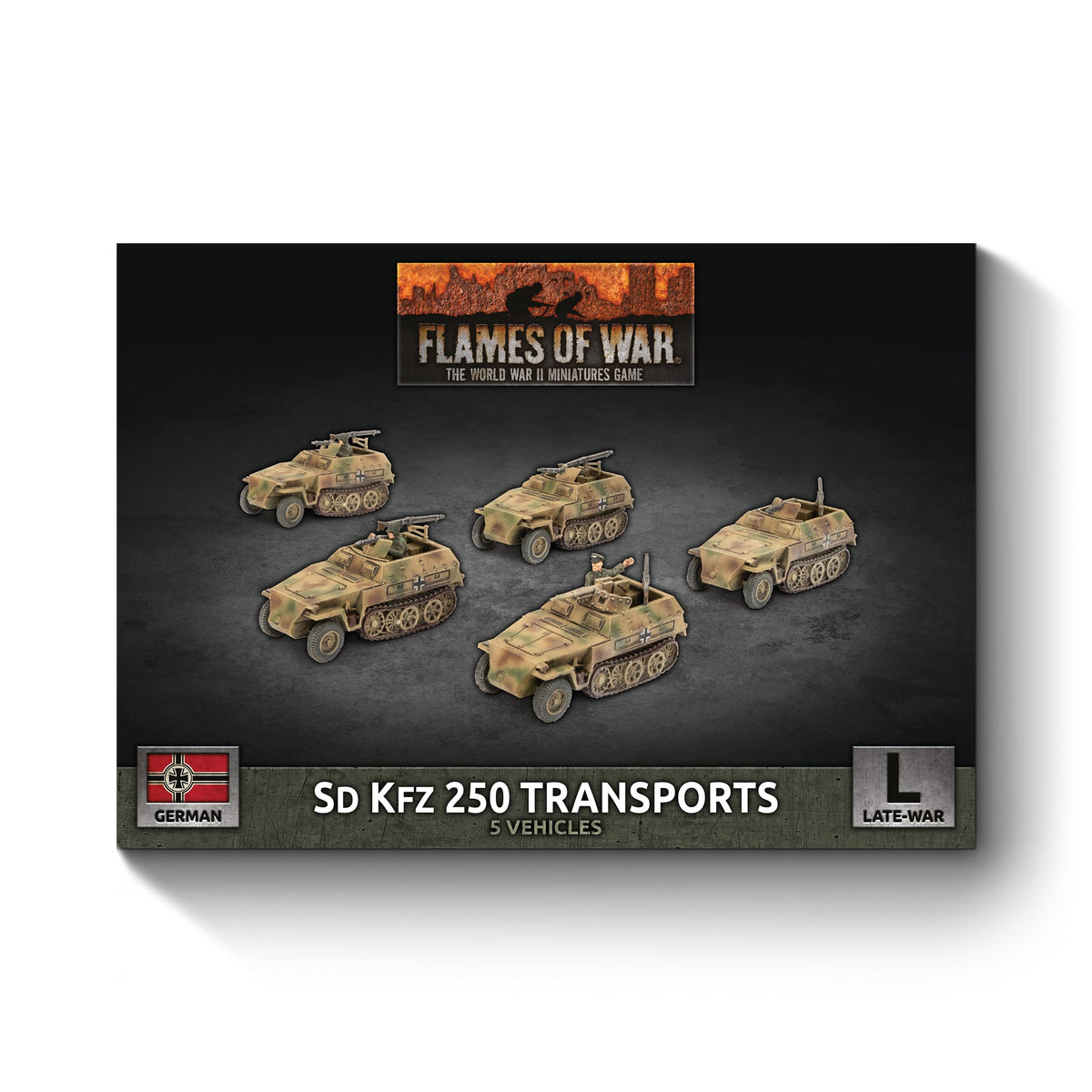 Flames Of War - German: Sd Kfz 250 Transports