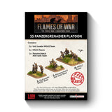 Flames Of War - German: SS Panzergrenadier Platoon