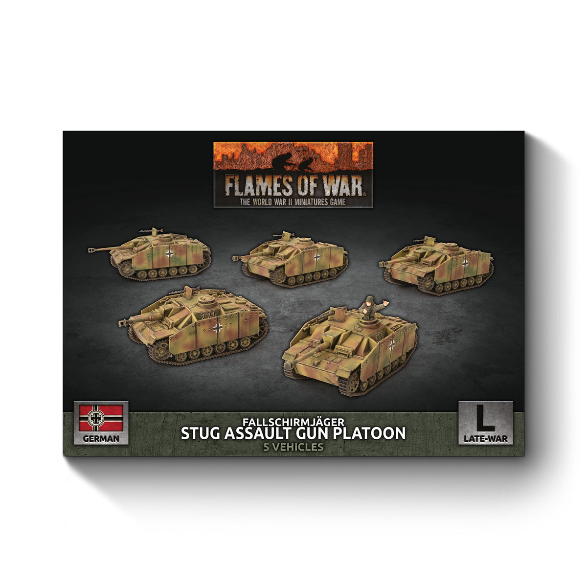 Flames Of War - German: Fallschirmjager StuG Assault Gun Platoon