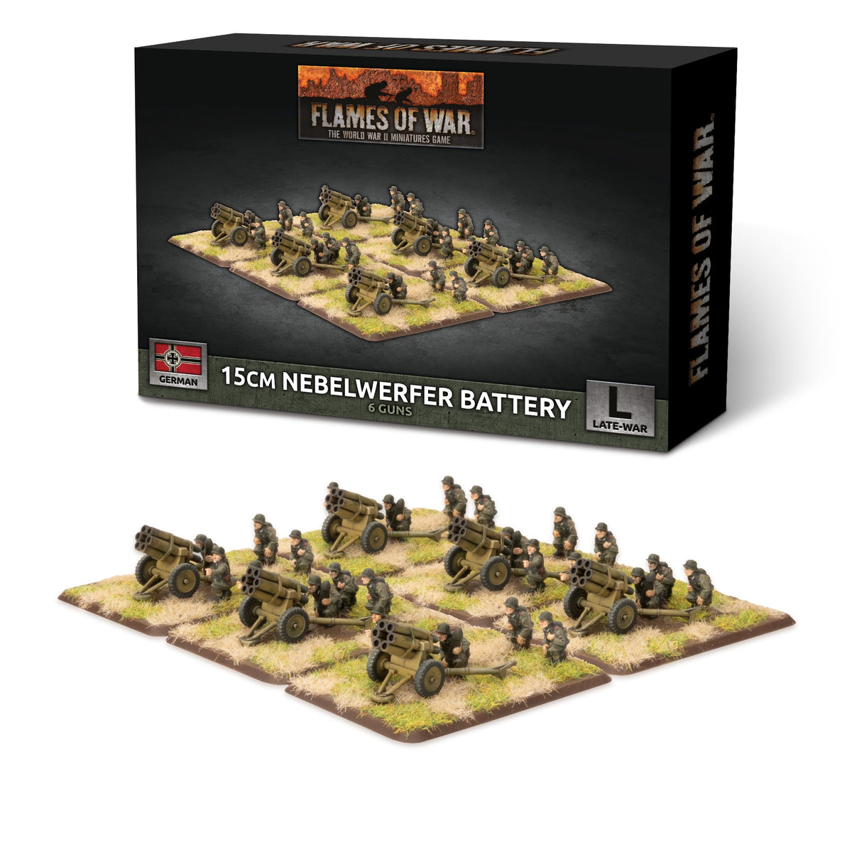 Flames Of War - German: 15cm Nebelwerfer Battery