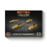 Flames Of War - German: Sd Kfz 251 Transports