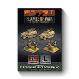 Flames Of War - German: Armoured SS Reconaissance Company HQ