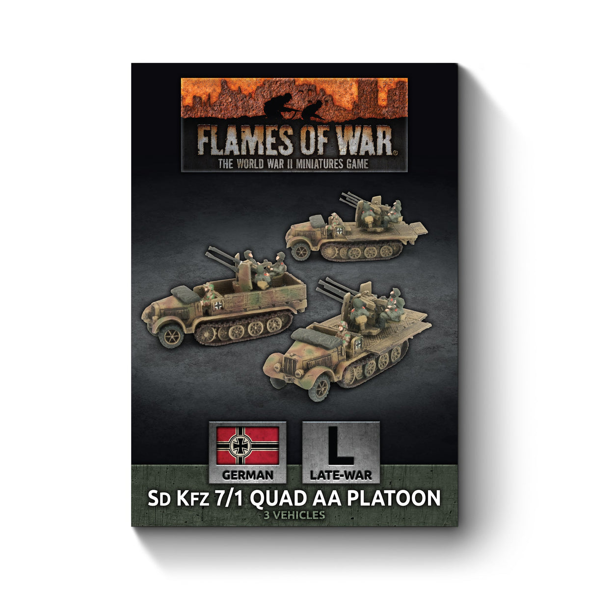 Flames Of War - German: Sd Kfz 7/1 Quad AA Platoon