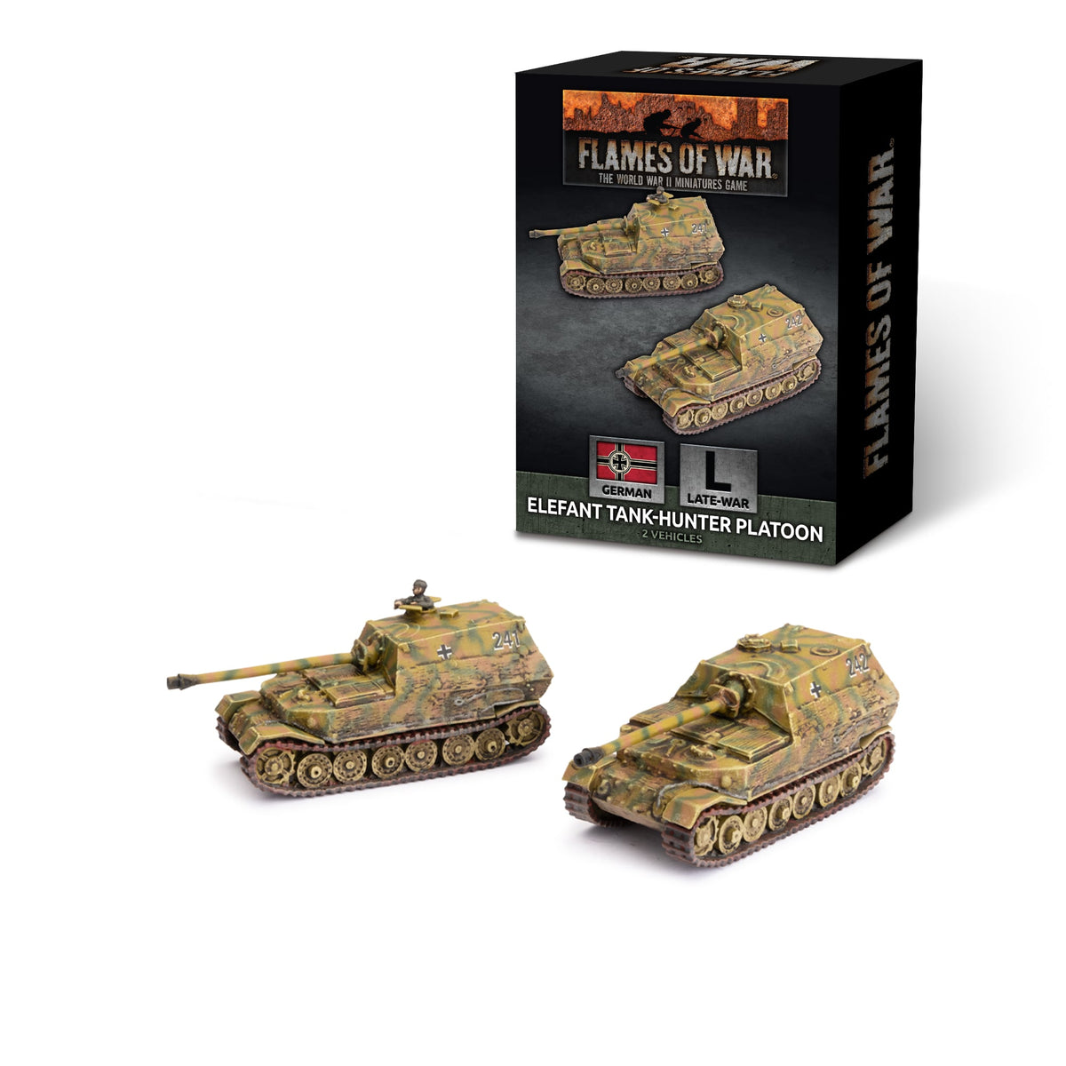 Flames Of War - German: Elefant Tank-Hunter Platoon