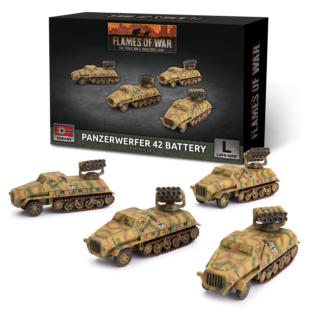Flames Of War - German: Panzerwerfer 42 Battery