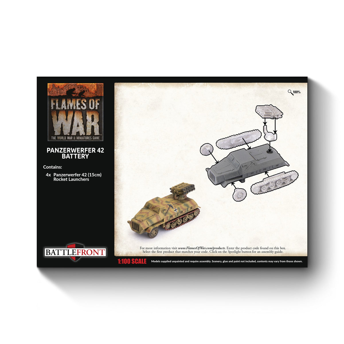 Flames Of War - German: Panzerwerfer 42 Battery