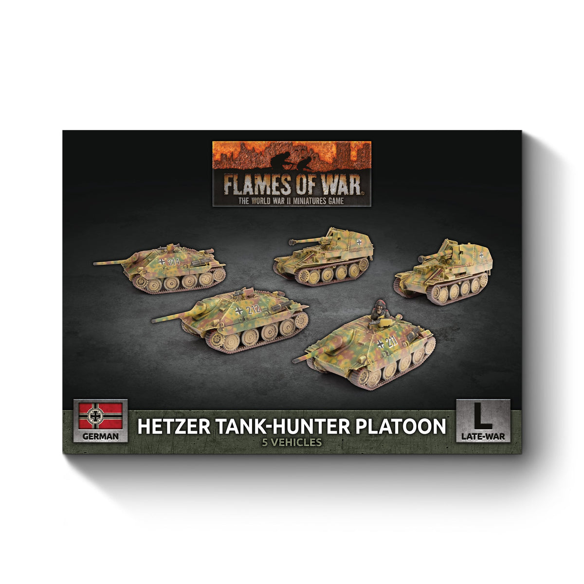 Flames Of War - German: Hetzer Tank-Hunter Platoon