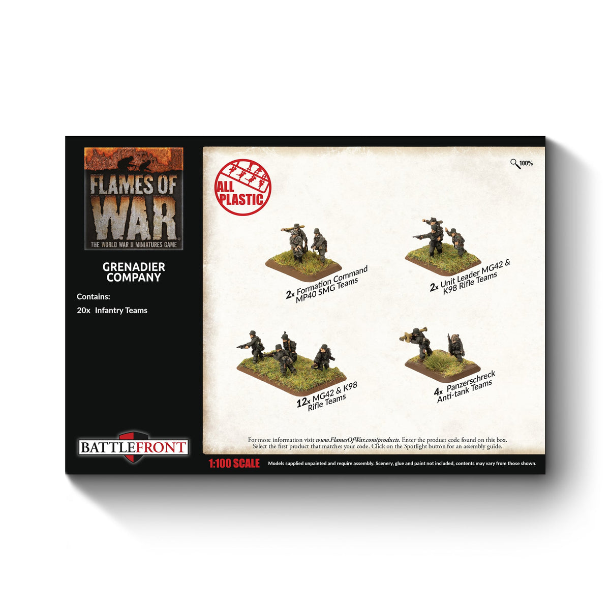 Flames Of War - German: Grenadier Company