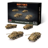 Flames Of War - German: Puma Scout Troop