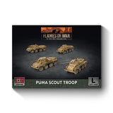 Flames Of War - German: Puma Scout Troop