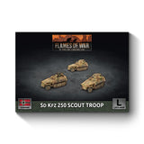 Flames Of War - German: Sd Kfz 250 Scout Troop