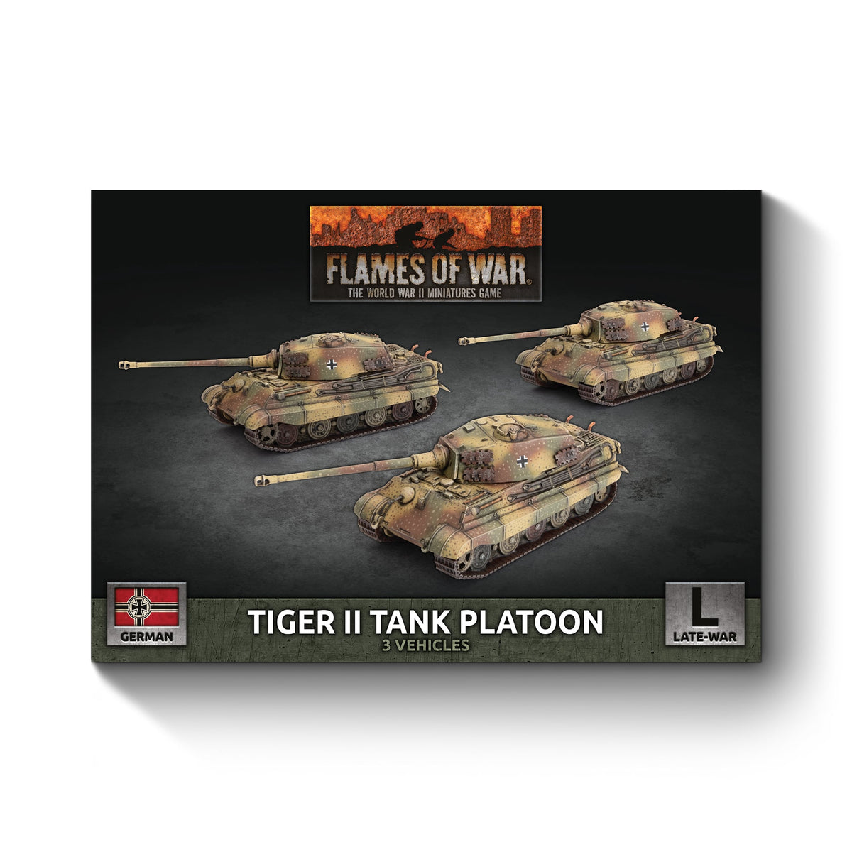 Flames Of War - German: Tiger II Tank Platoon