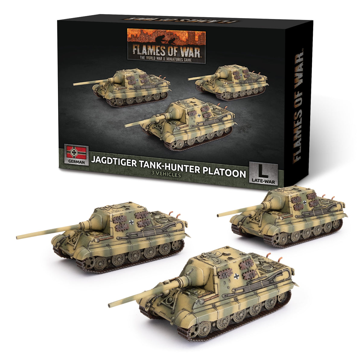 Flames Of War - German: Jagdtiger Tank-Hunter Platoon