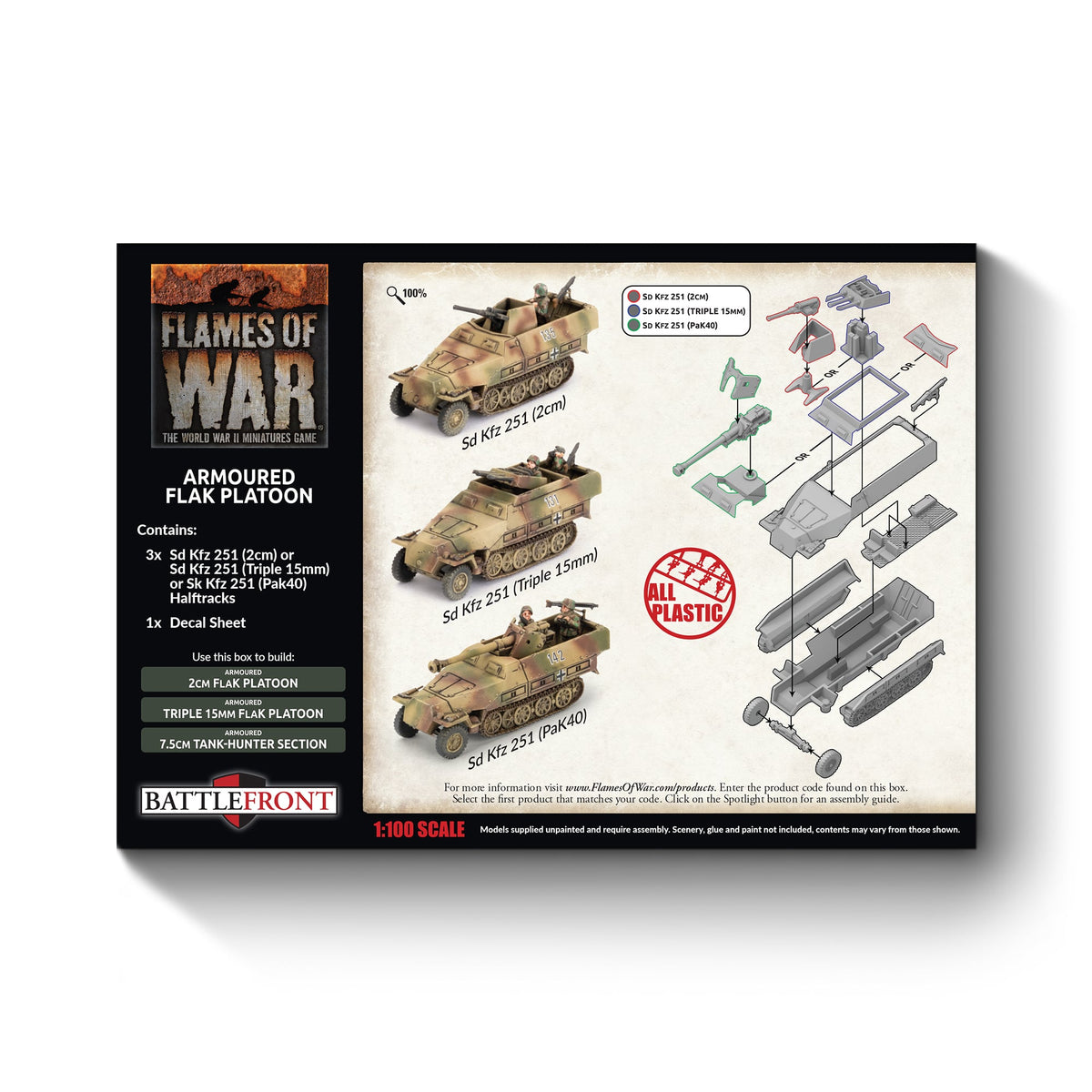 Flames Of War - German: Armoured Flak Platoon